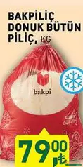 BAKPİLİÇ DONUK BÜTÜN PİLİÇ KG